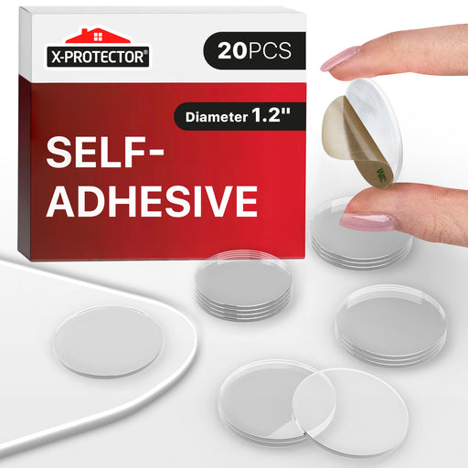 Clear Bumpers for Glass Table Tops