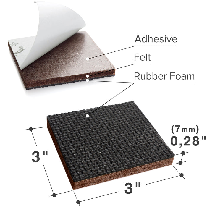 Non-Slip Furniture Pads