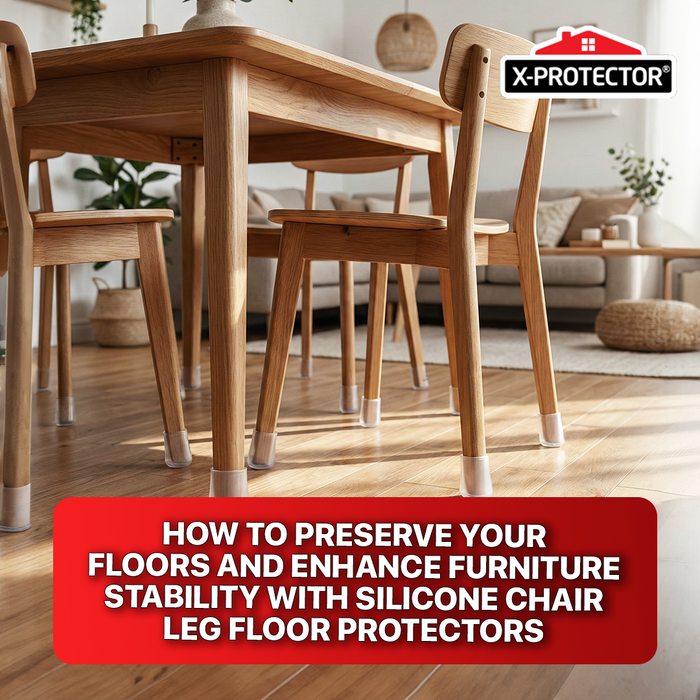 Silicone Chair Leg Floor Protectors