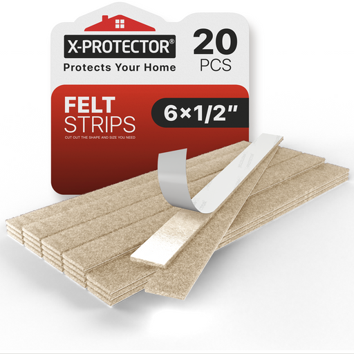 Adhesive Felt Strips