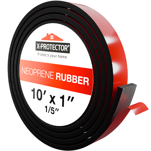 Rubber Strips with Adhesive Backing