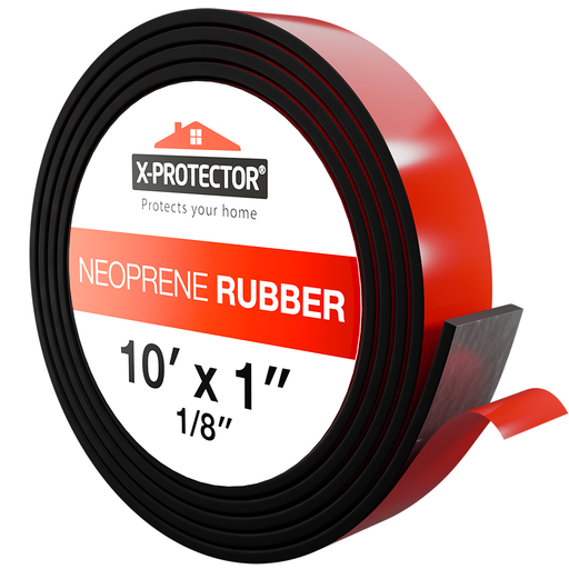 Rubber Strips with Adhesive Backing