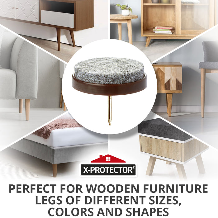 Nail in Furniture Pads for Furniture Legs