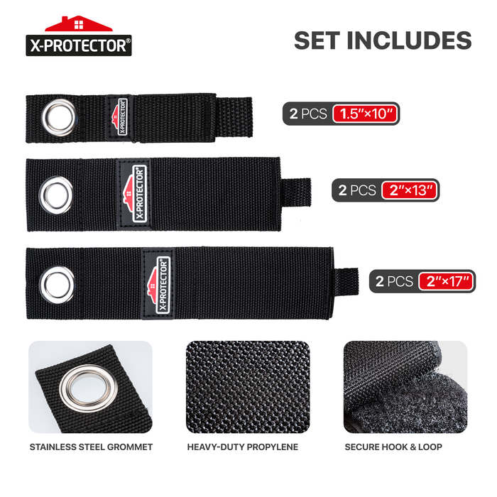 Straps for Garage Hooks