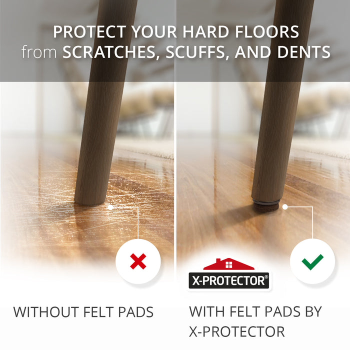 Felt Chair Pads for Furniture Feet