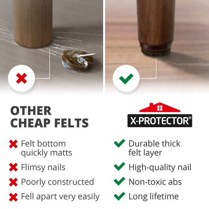 HAMMER CHAIR LEG FURNITURE PADS