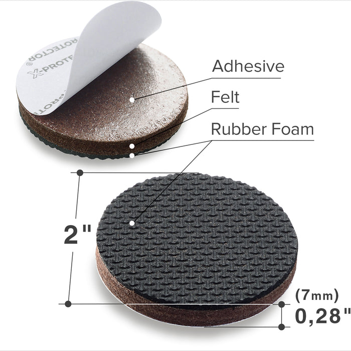 Non-Slip Furniture Pads