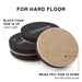 Heavy Duty Felt Sliders Hard Surfaces