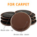 Furniture Sliders for Carpet