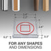 square furniture feet