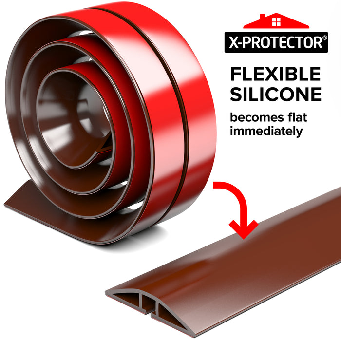 Extension Cord Cover to Protect Wires On Floor