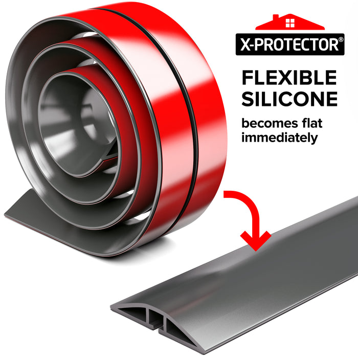Extension Cord Cover to Protect Wires On Floor