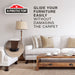 HEAVY-DUTY FURNITURE SLIDERS FOR CARPET