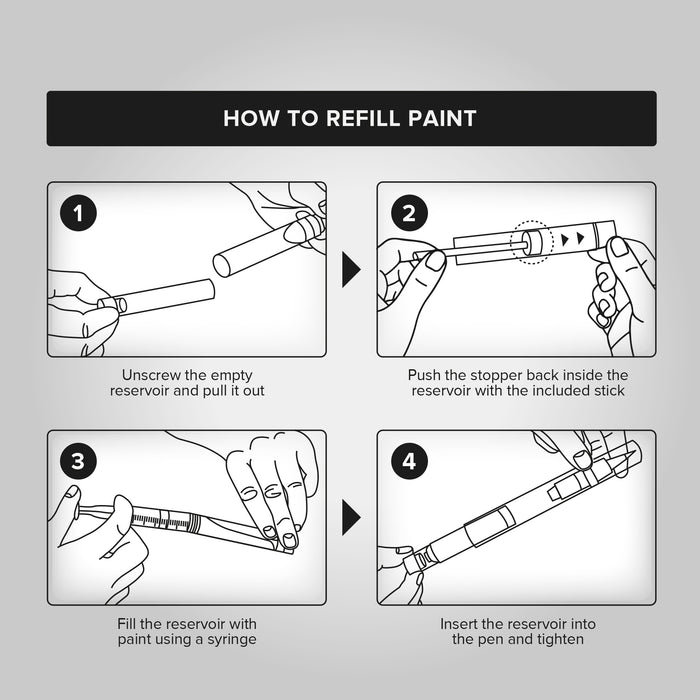 Touch Up Paint Pens for Walls