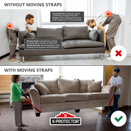 Furniture Moving Straps to Move Furniture Easily