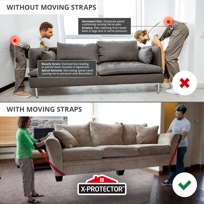 Furniture Moving Straps to Move Furniture Easily