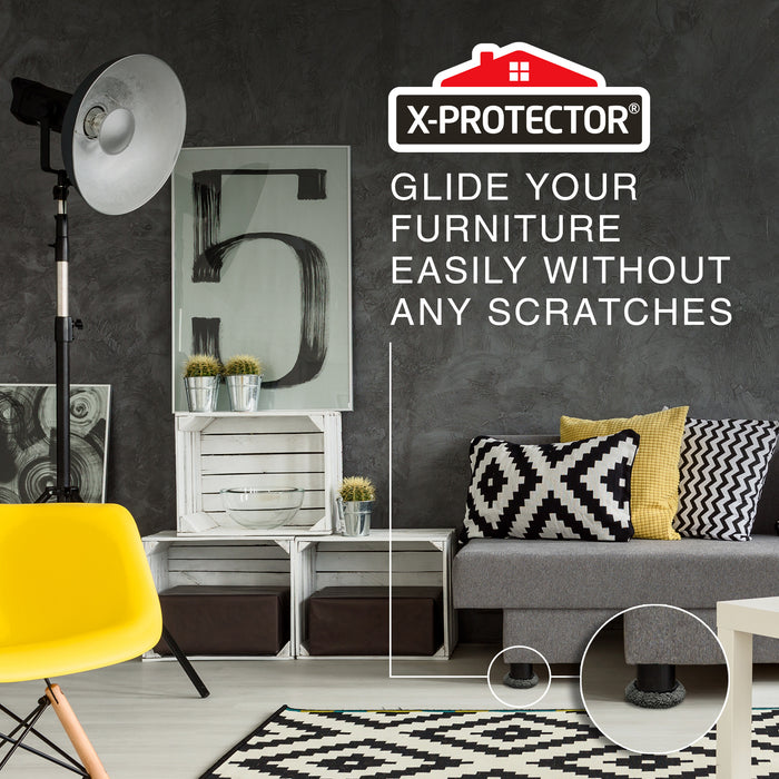 Multi-Surface Furniture Sliders for Carpet