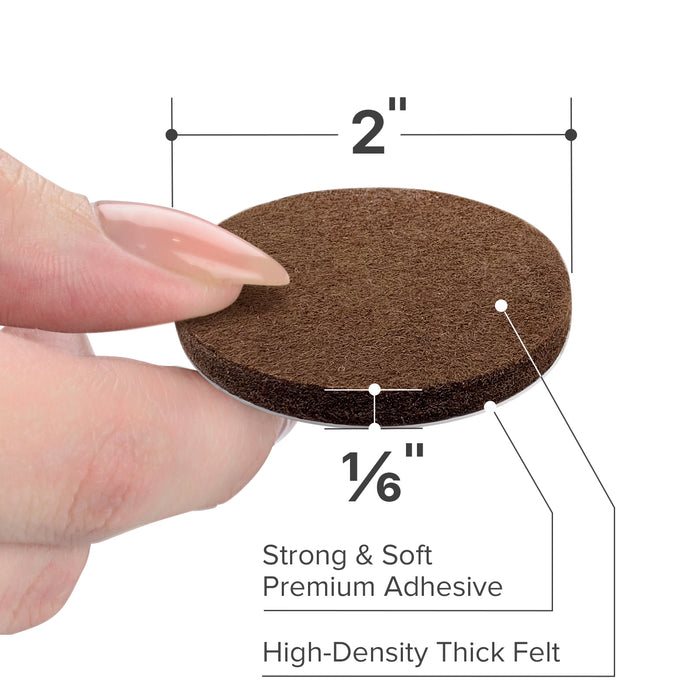 Furniture felt pads